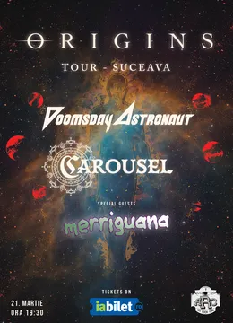 Suceava: Concert Doomsday Astronaut & Carousel