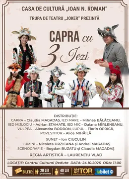 Brasov: Capra cu 3 iezi