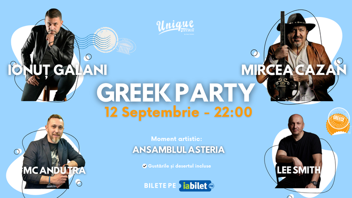 Braila: Greek Party - Ionut Galani si Mircea Cazan