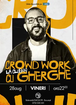 Crowd Work cu Gherghe la Club99 | Stand Up Comedy Show