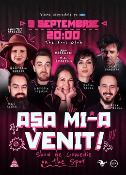 The Fool Terasa: Așa mi-a venit! | Show de comedie on the spot
