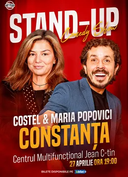 Constanța: Costel și Maria Popovici - Stand Up Comedy Show