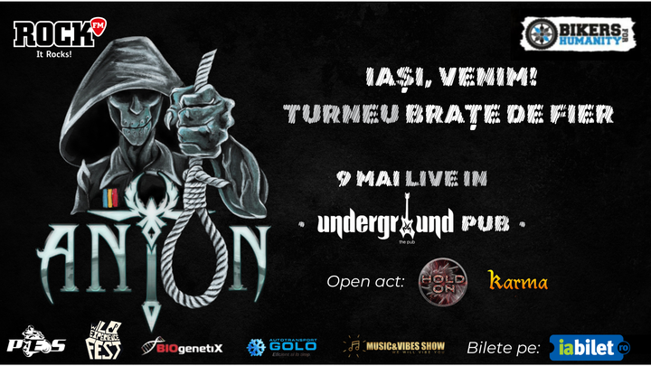 Iasi: Anton - Lansare album "Brate de Fier"