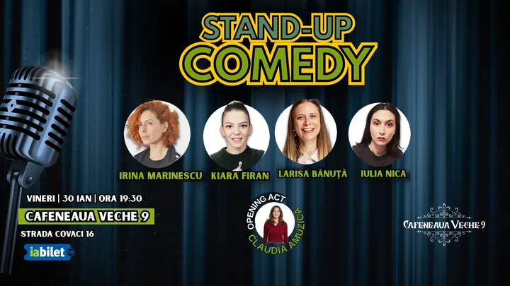 Stand-up Comedy cu Marinescu, Firan, Nica & Bănuță