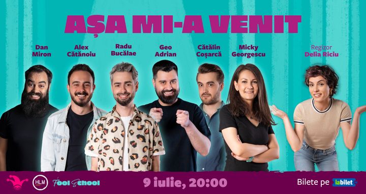 The Fool: Așa mi-a venit! | Show de comedie on the spot pe terasă