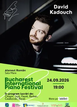 David Kadouch – Recital de pian | Bucharest International Piano Festival