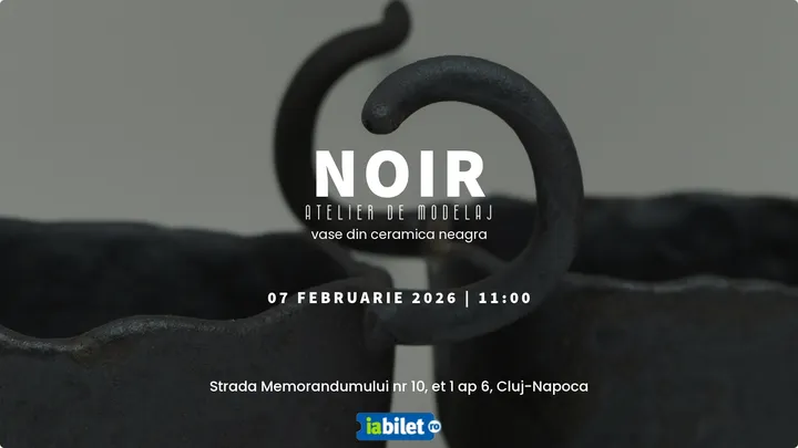 Cluj-Napoca: Noir - atelier de modelat ceramica neagra