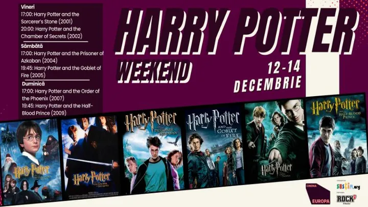 Harry Potter weekend  - Vrăji, prietenii și mistere la Hogwarts