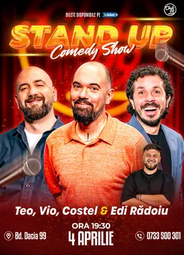Stand-up Comedy cu Teo, Vio, Costel - Edi Rădoiu la Club 99