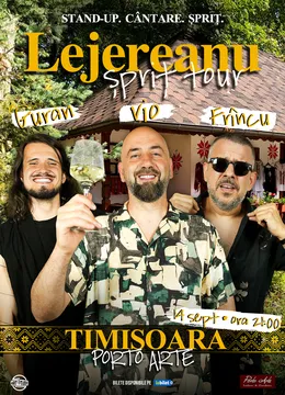 Timișoara: Vio, Frîncu și Guran - Lejereanu Spriț Tour