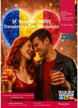 Sibiu: Retro Remix Party – Valentine’s Edition cu Geo Da Silva