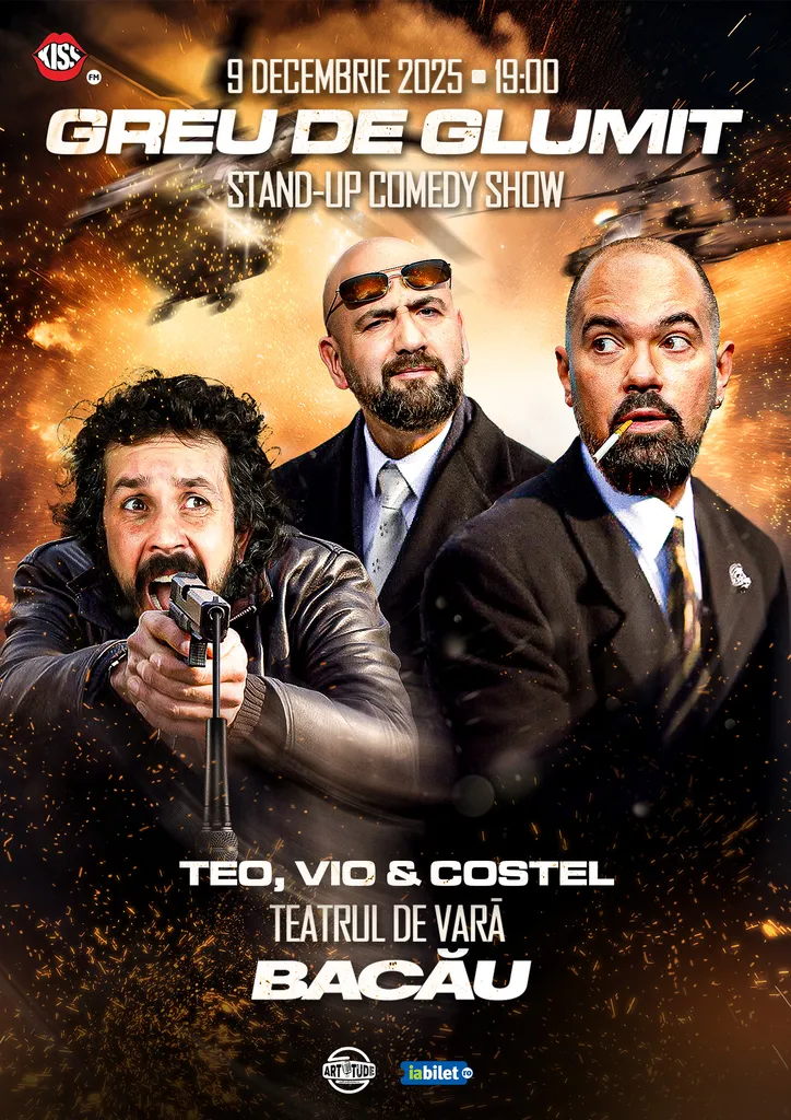 Bacau: Greu de glumit cu Teo, Vio și Costel | Stand Up Comedy Show