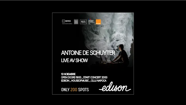 Cluj-Napoca: Antoine de Schuyter - AV Live Show