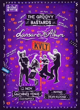 Cluj-Napoca: The Groovy Bastards - lansare de album ,,KVLT''
