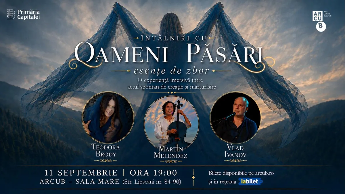 Teodora Brody – „Întâlniri cu Oameni-Păsări – esențe de zbor”