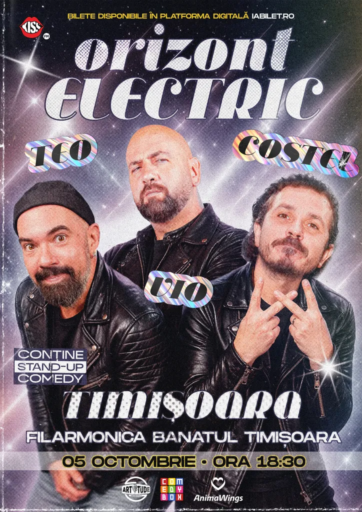 Timisoara: Teo, Vio și Costel - Orizont Electric | Stand Up Comedy Show