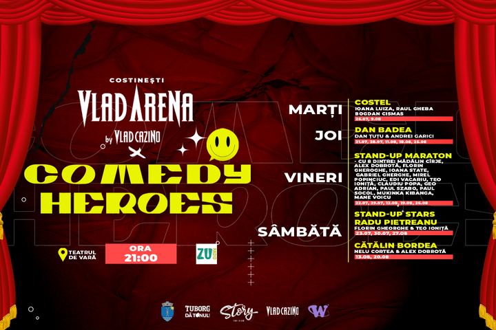 COMEDY HEROES - Catalin Bordea - 30 iulie