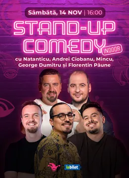 The Fool: Stand-up comedy cu Bucălae, Ioana State, Serghei și Edi Vacariu
