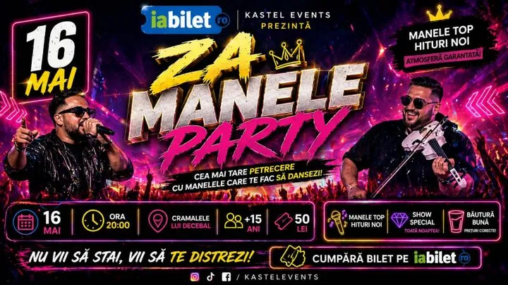 Brasov: Za Manele Party - DJ Crețu