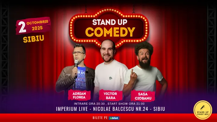 Sibiu: Stand-Up Comedy Show @Imperium Pub Sibiu