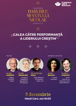 Cina si Conferința “Darurile Sfântului Nicolae’’ - Calea către performanță a liderului creștin