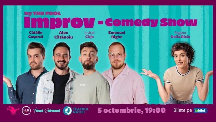 Ploiesti: Improv - Comedy Show by The Fool