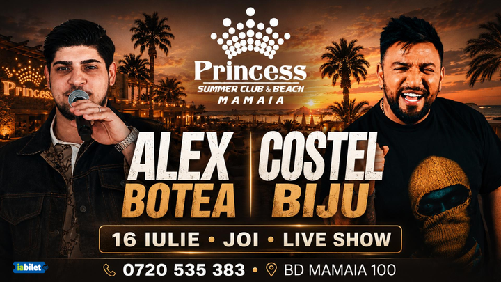 Mamaia: Concert Costel Biju x Alex Botea