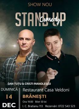 Branesti: Stand-up Comedy - Dan Tutu si Cristi Manolescu