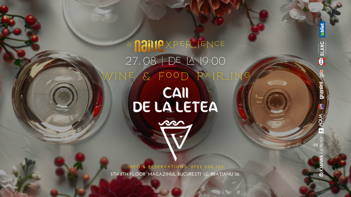Wine&Food Pairing w. Caii de la Letea