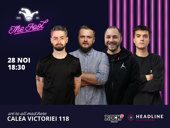 The Fool: Stand-up comedy cu Bucălae, Cortea, Mălăele și Mirică