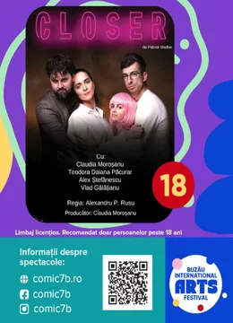 Buzau: Closer (Comic 7 B - Festival Internațional de Teatru Independent)