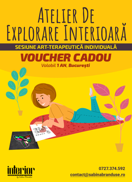 Voucher - Atelier individual de explorare personală prin artă