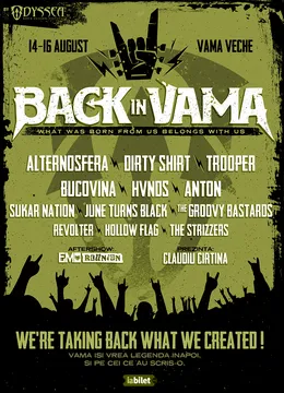 BACK IN VAMA – Manifestul unei întoarceri