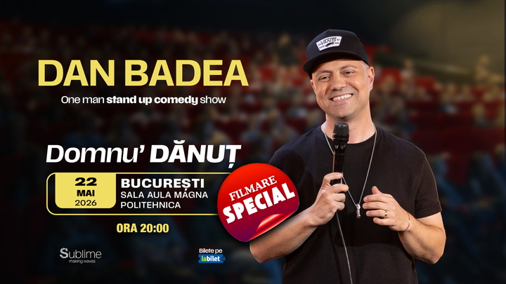 Dan Badea: Filmare Special “Domnu' Danut”