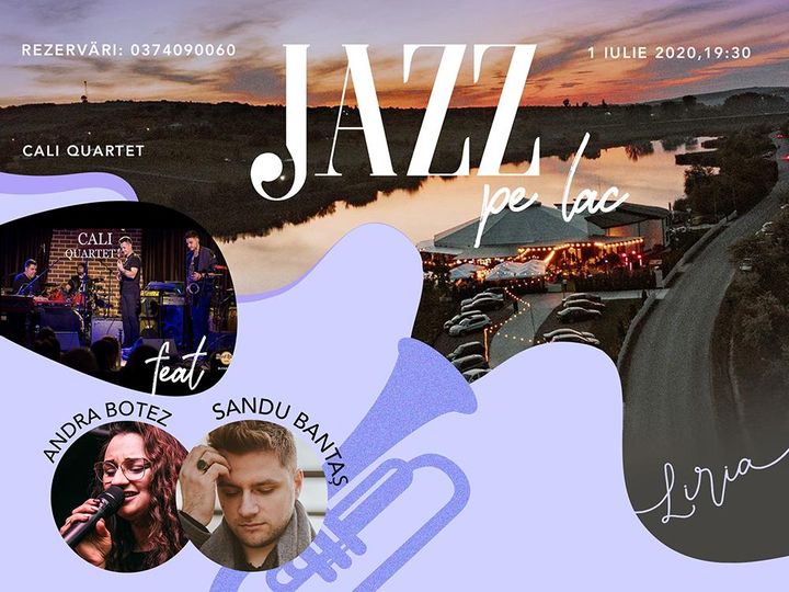 Concert ''Jazz pe lac'' by CALI Quartet