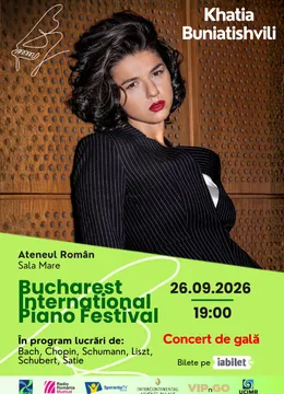 Khatia Buniatishvili – Concert de Gală | Bucharest International Piano Festival