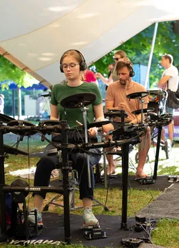 Drum Camp BRD la Jazz in the Park