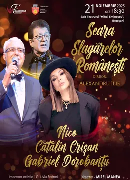 Botoșani: Seara Șlagărelor Romanesti