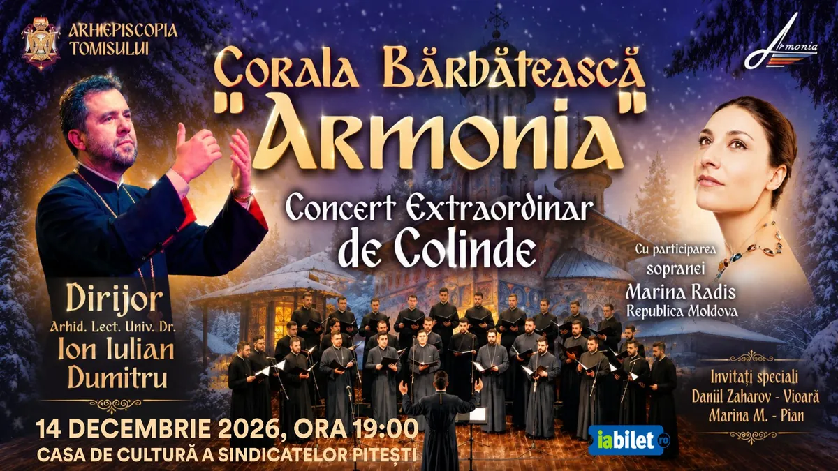 Corala Bărbătească „Armonia” - Concert extraordinar de colinde