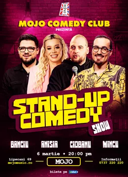Stand-up comedy cu Mincu, Banciu, Ciobanu, Anisia