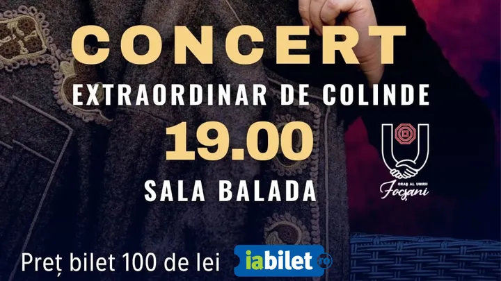 Focsani: Concert extraordinar de colinde