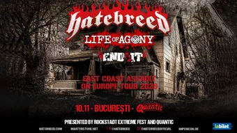 Hatebreed, Life of Agony, End it - Quantic