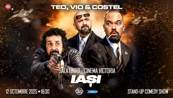 Iași: Teo, Vio și Costel - Stand Up Comedy Show