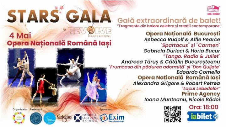 Iasi: Stars Gala by Revolve Dance, un eveniment cu stil!