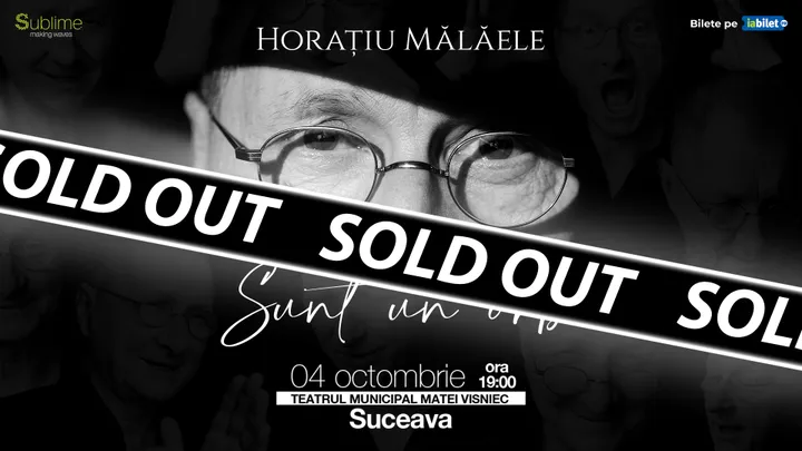 Suceava: Horatiu Malaele - Sunt un Orb