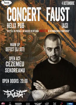 Iasi: Concert Faust - @Helix Pub