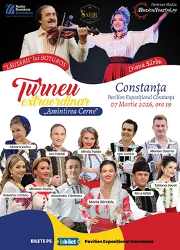 Constanta: Turneu  Extraordinar  "Amintirea Cerne" |Lăutarii lui Botgros| Diana Sarbu&Invitații|