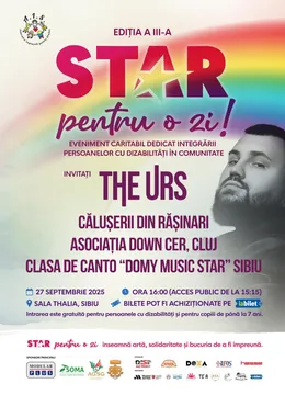 Sibiu: Star pentru o zi! – ediția a III-a