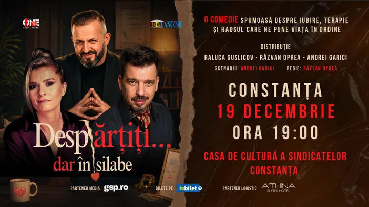 Constanța: Despărțiți… dar în silabe