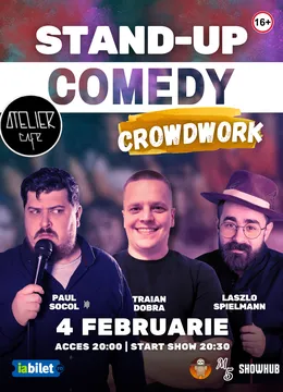 Cluj-Napoca: Stand-Up Comedy Crowdwork